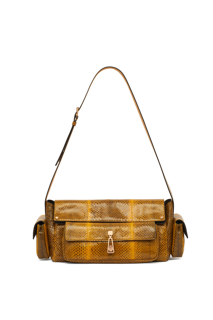 Jebb Bag in Golden Birch Snakeskin