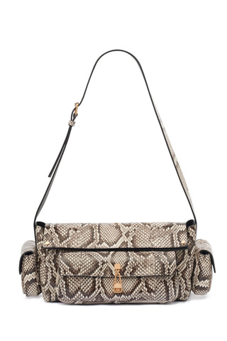 Jebb Bag in Black & White Inversa™ Snakeskin