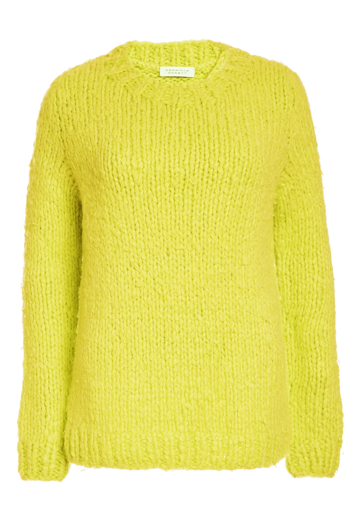 Lawrence Knit Sweater in Citrine Welfat Cashmere