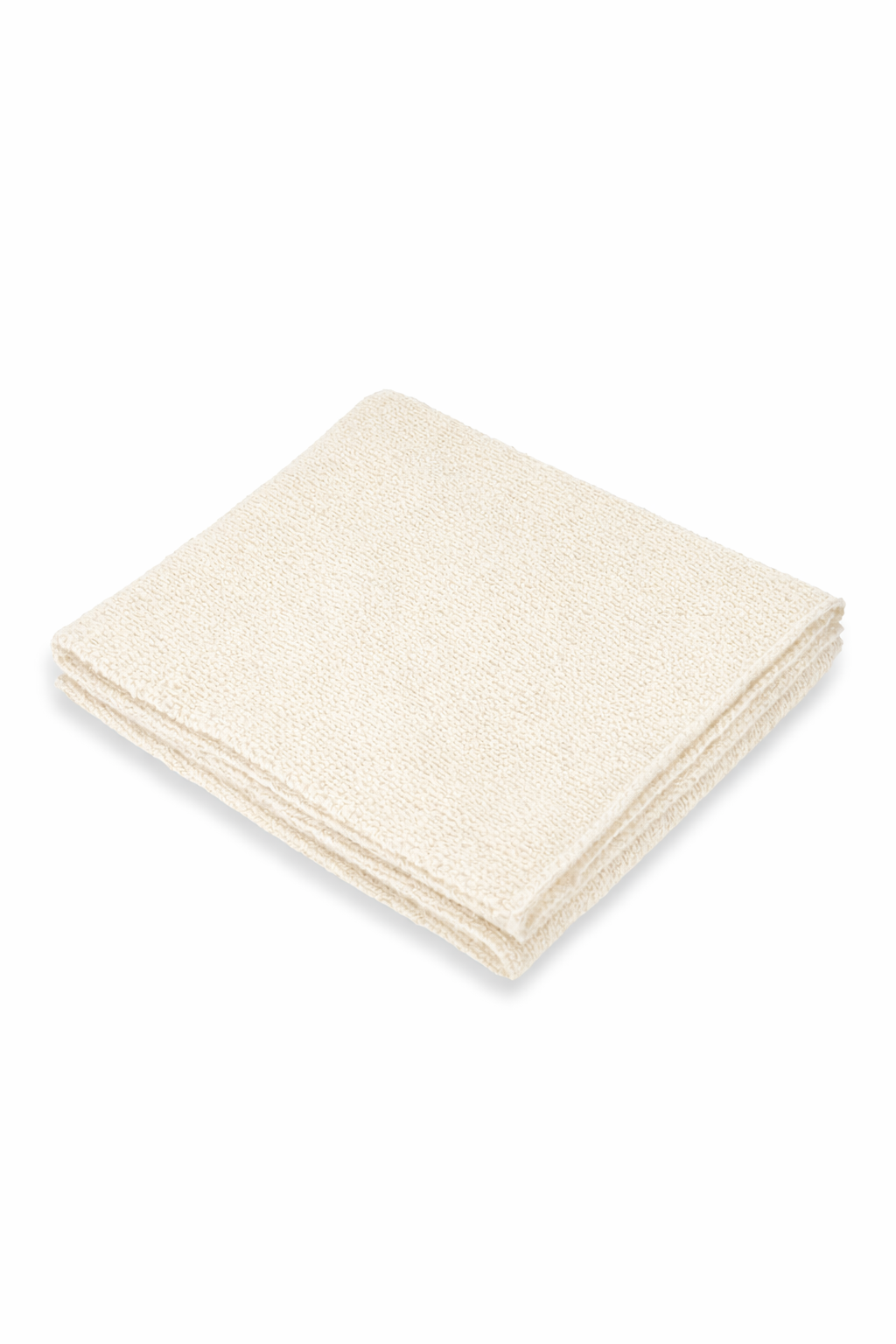 Nyja Knit Blanket in Ivory Cashmere