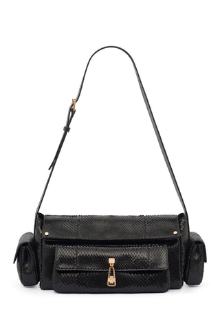 Jebb Bag in Black Snakeskin