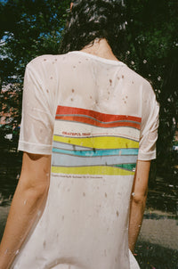 Bandeira T-Shirt in White Fine Cotton Jersey