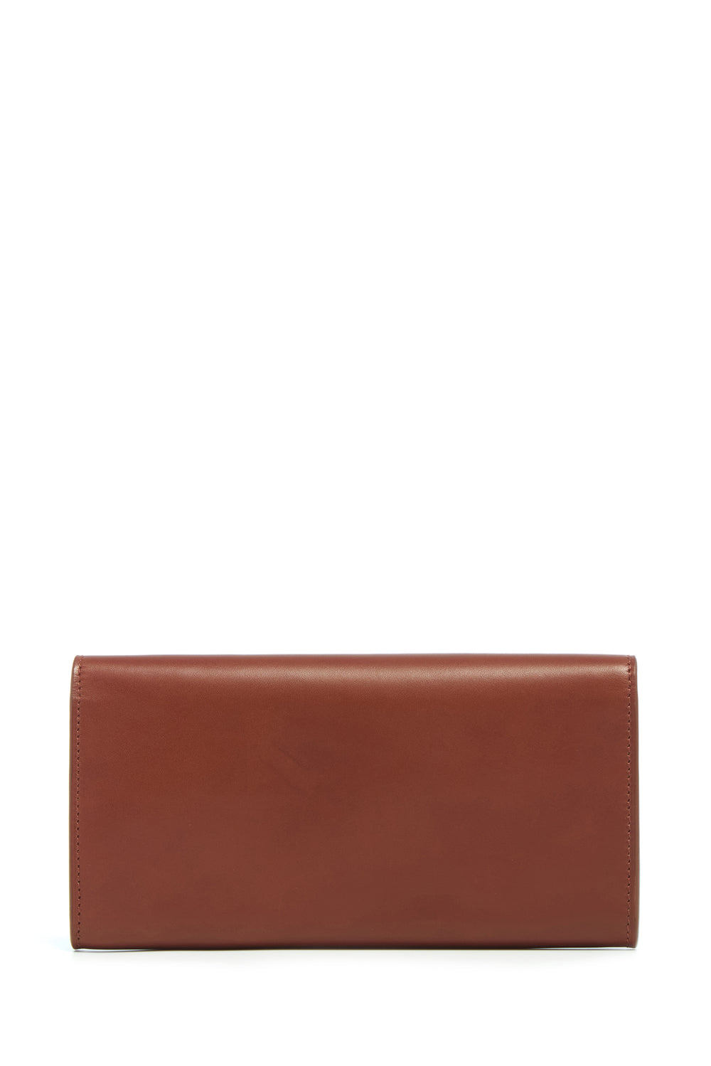 Phone Wallet in Cognac Leather