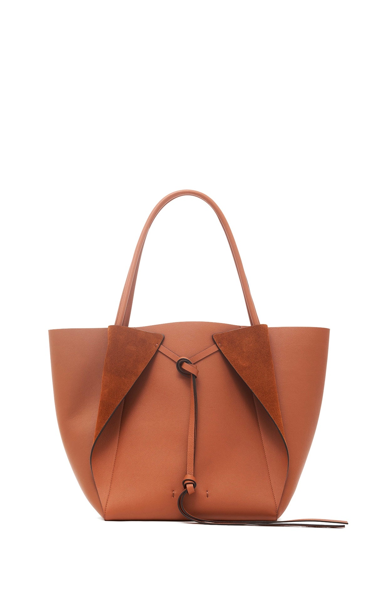 Marija Tote Bag in Cognac Soft Leather