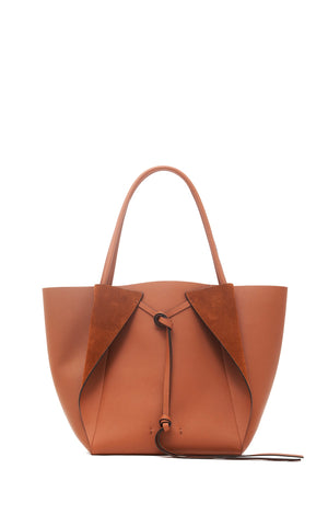 Marija Tote Bag in Cognac Soft Leather