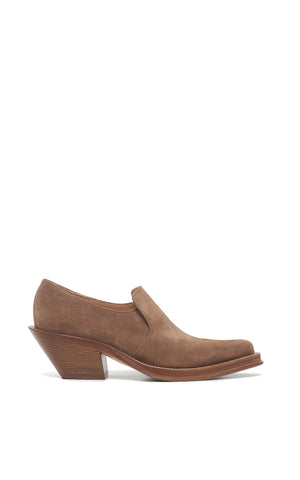 Jack Loafer in Dark Sand Suede