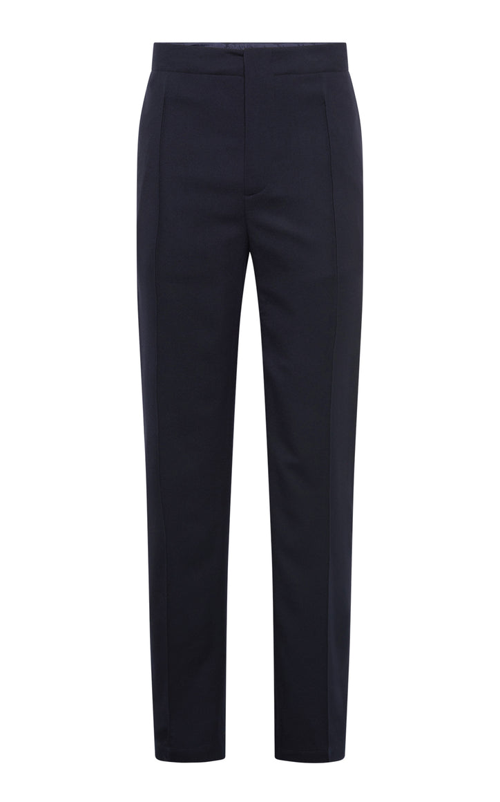 Antoine Trouser in Dark Navy Virgin Wool