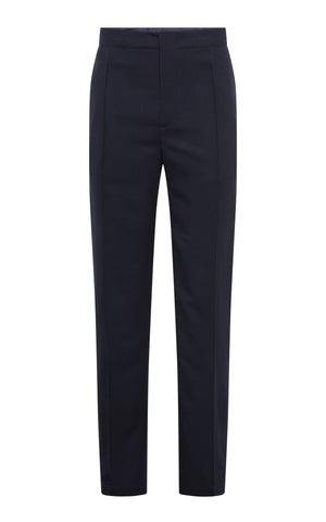 Antoine Trouser in Dark Navy Virgin Wool