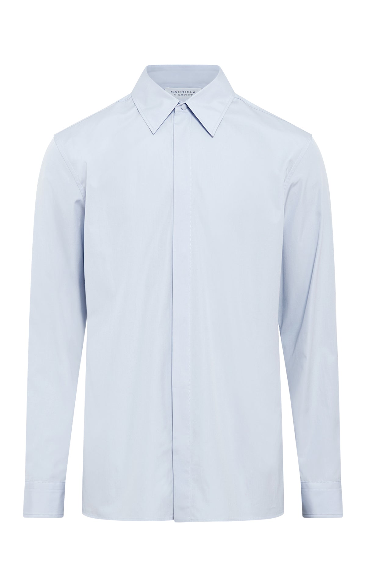 Judie Shirt in Halogen Blue Cotton