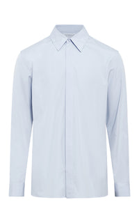 Judie Shirt in Halogen Blue Cotton