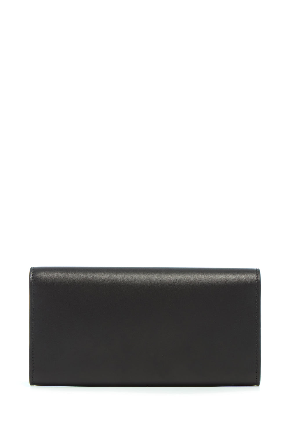 Phone Wallet in Black Leather