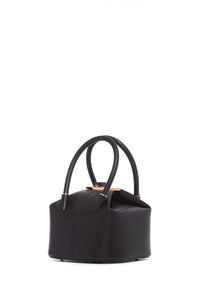 Mini Baez Bag in Black Nappa Leather