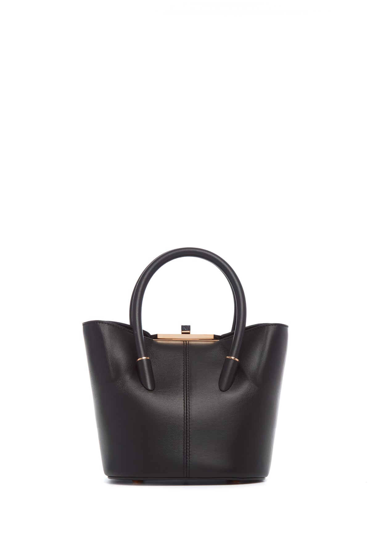 Mini Baez Bag in Black Nappa Leather