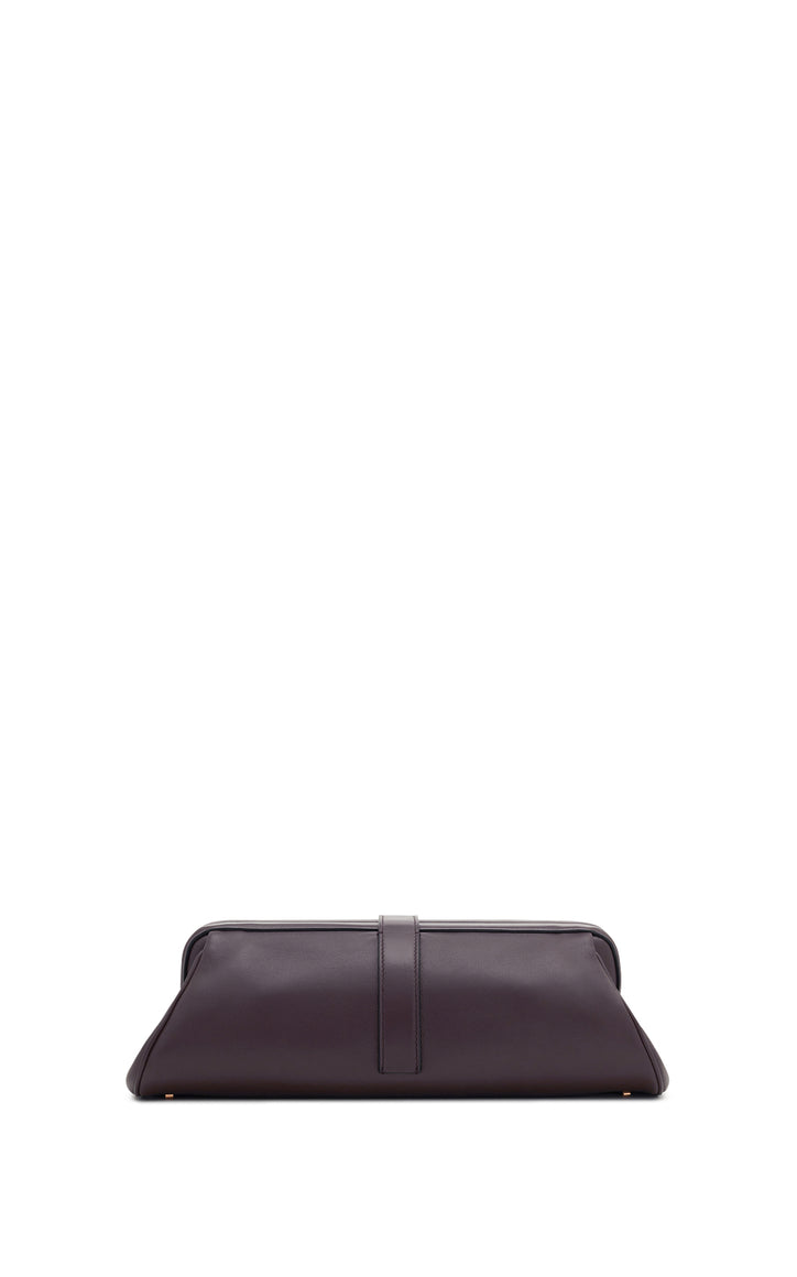 Paola Clutch in Bordeaux Nappa Leather