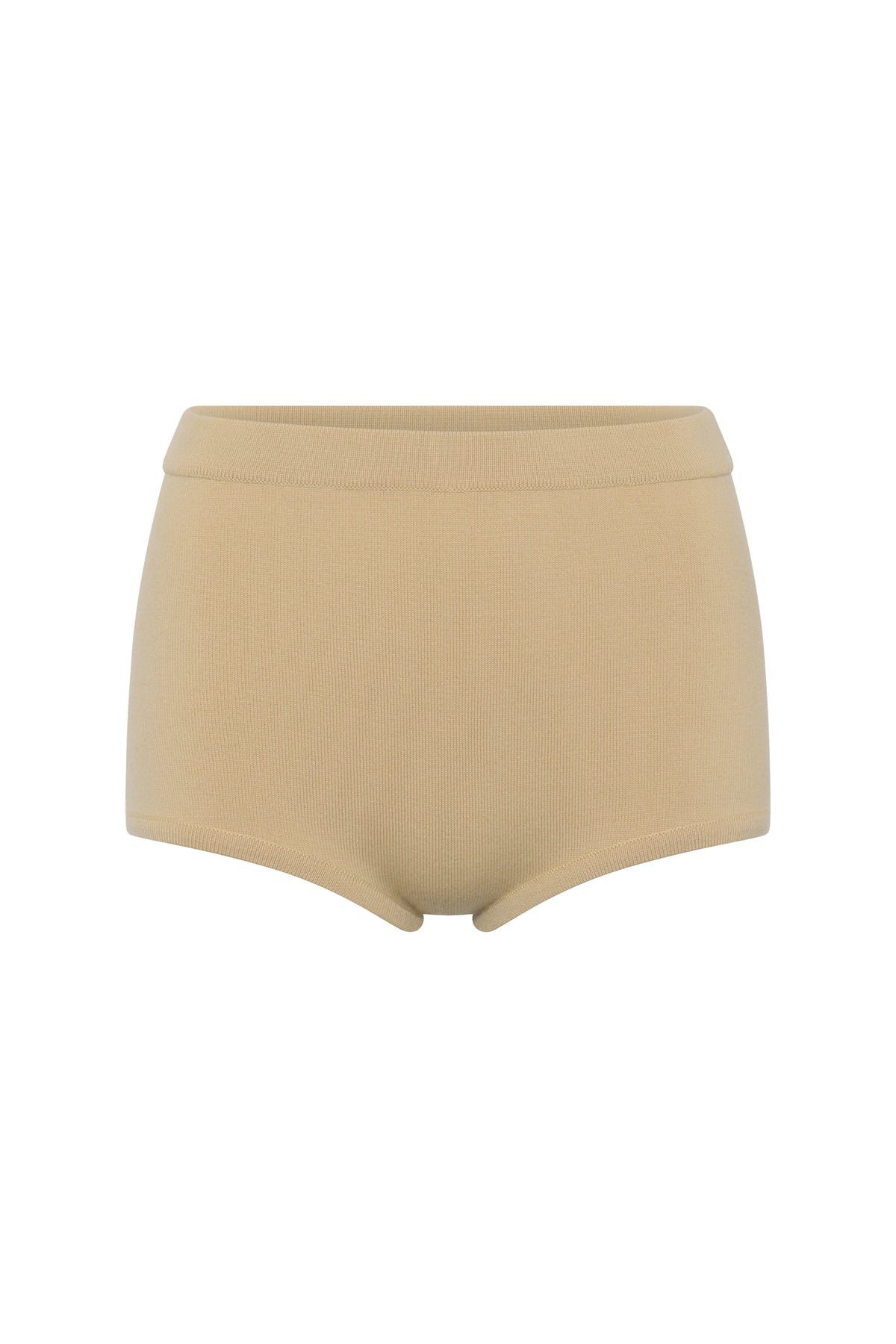 Helm Knit Pantie in Hay Wool Cashmere