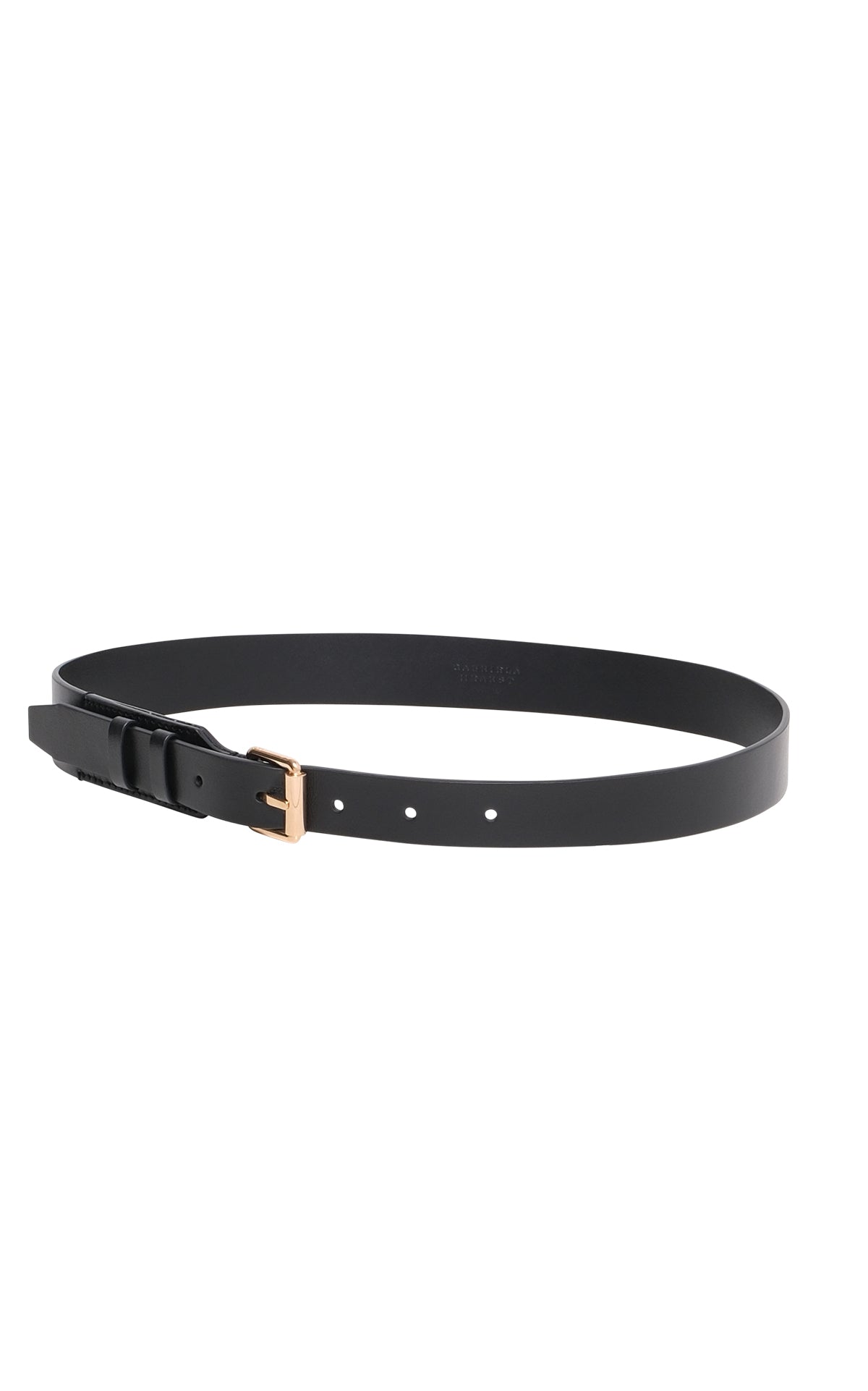 Nilmot Belt in Black Leather