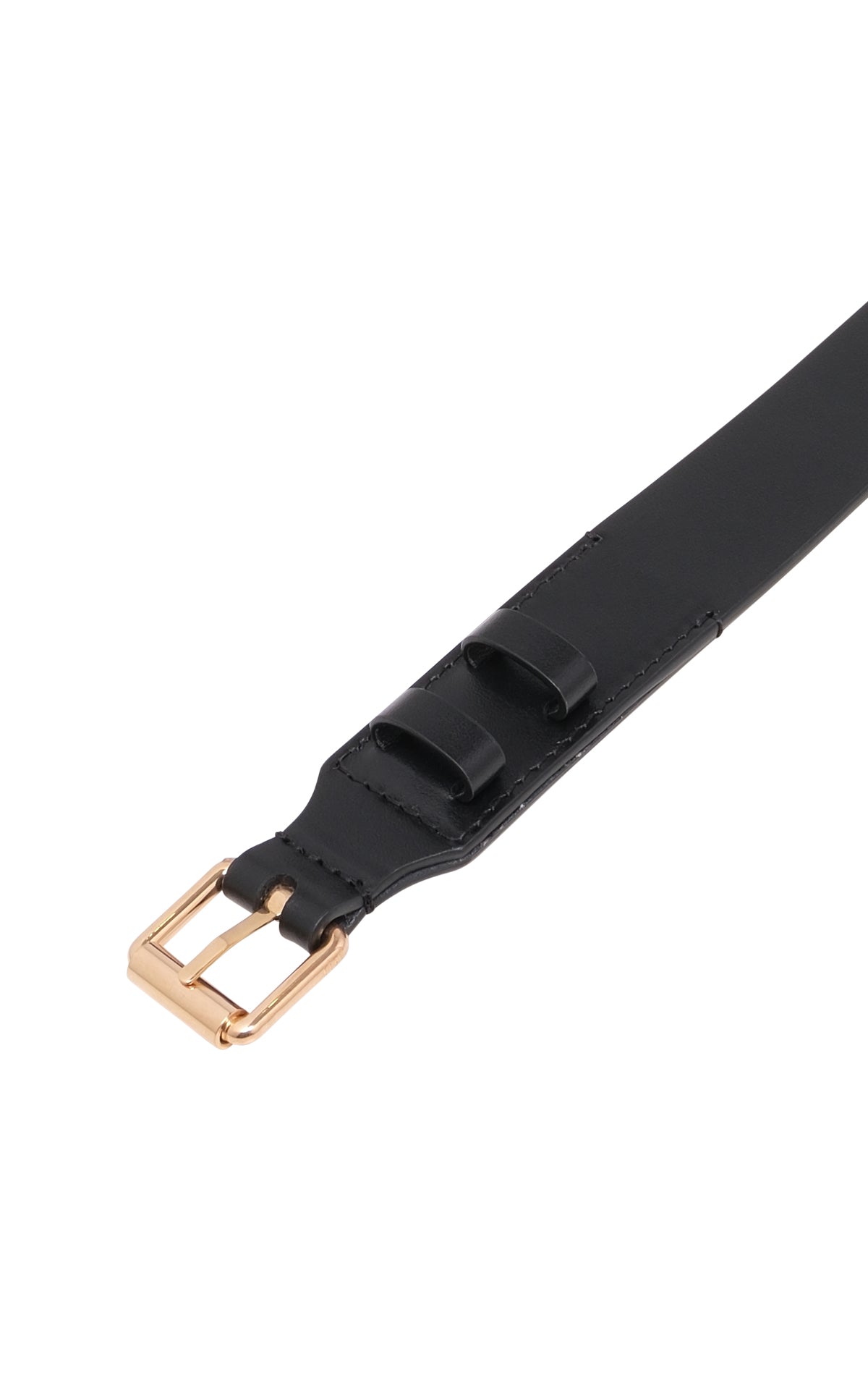 Nilmot Belt in Black Leather