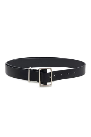 Marlene Belt in Black Leather
