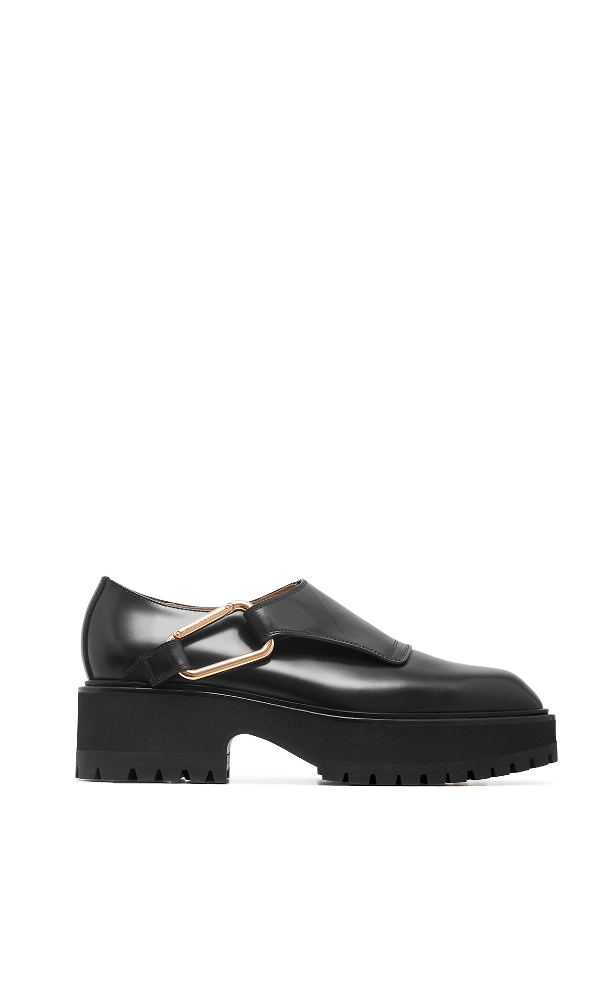 Nash Shoe in Black Leather