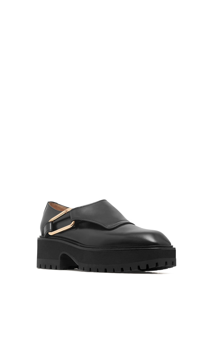 Nash Shoe in Black Leather