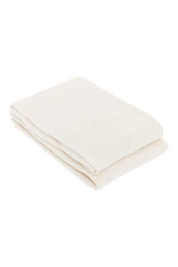 Hallam Knit Blanket in Ivory Silk