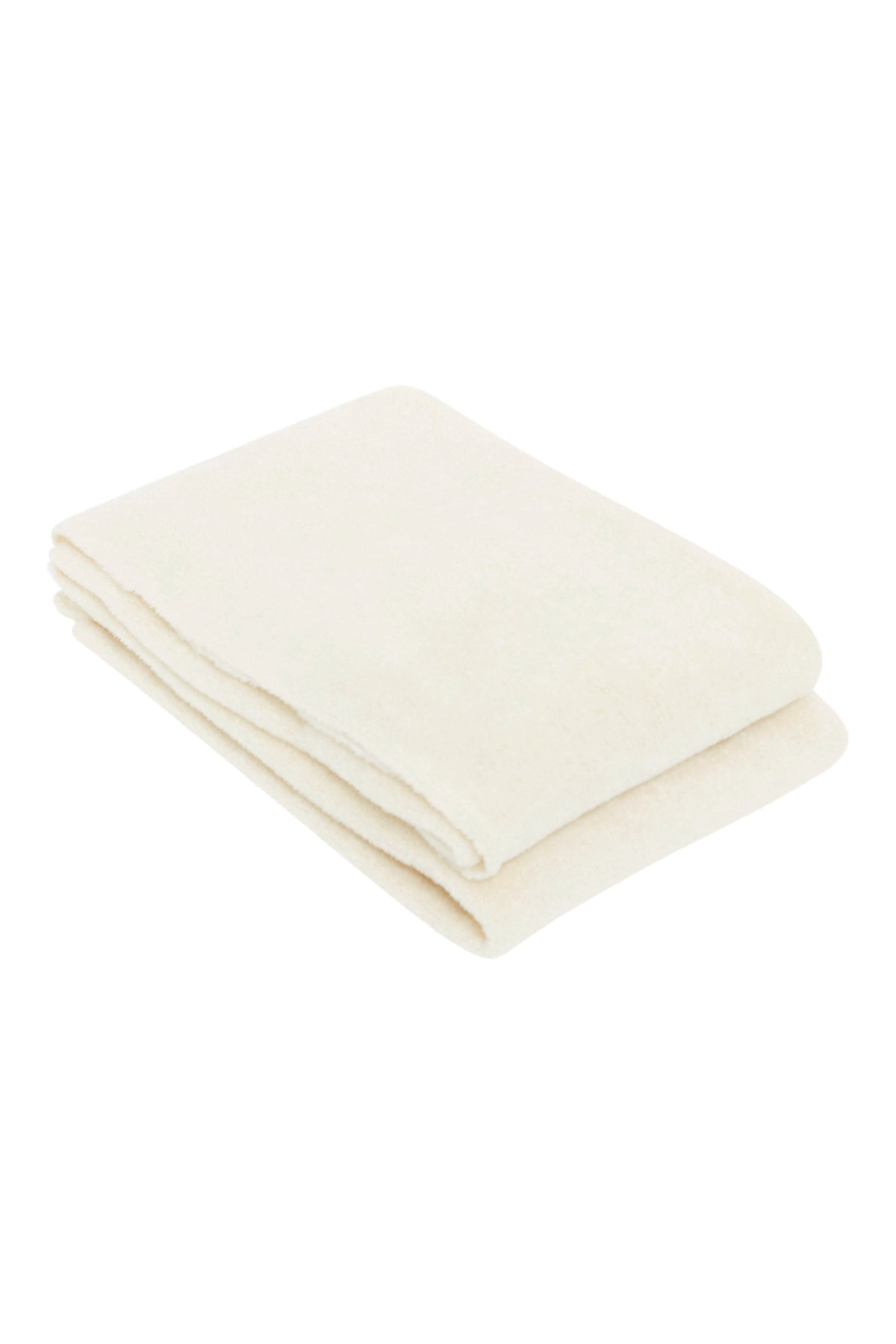 Hallam Knit Blanket in Ivory Silk