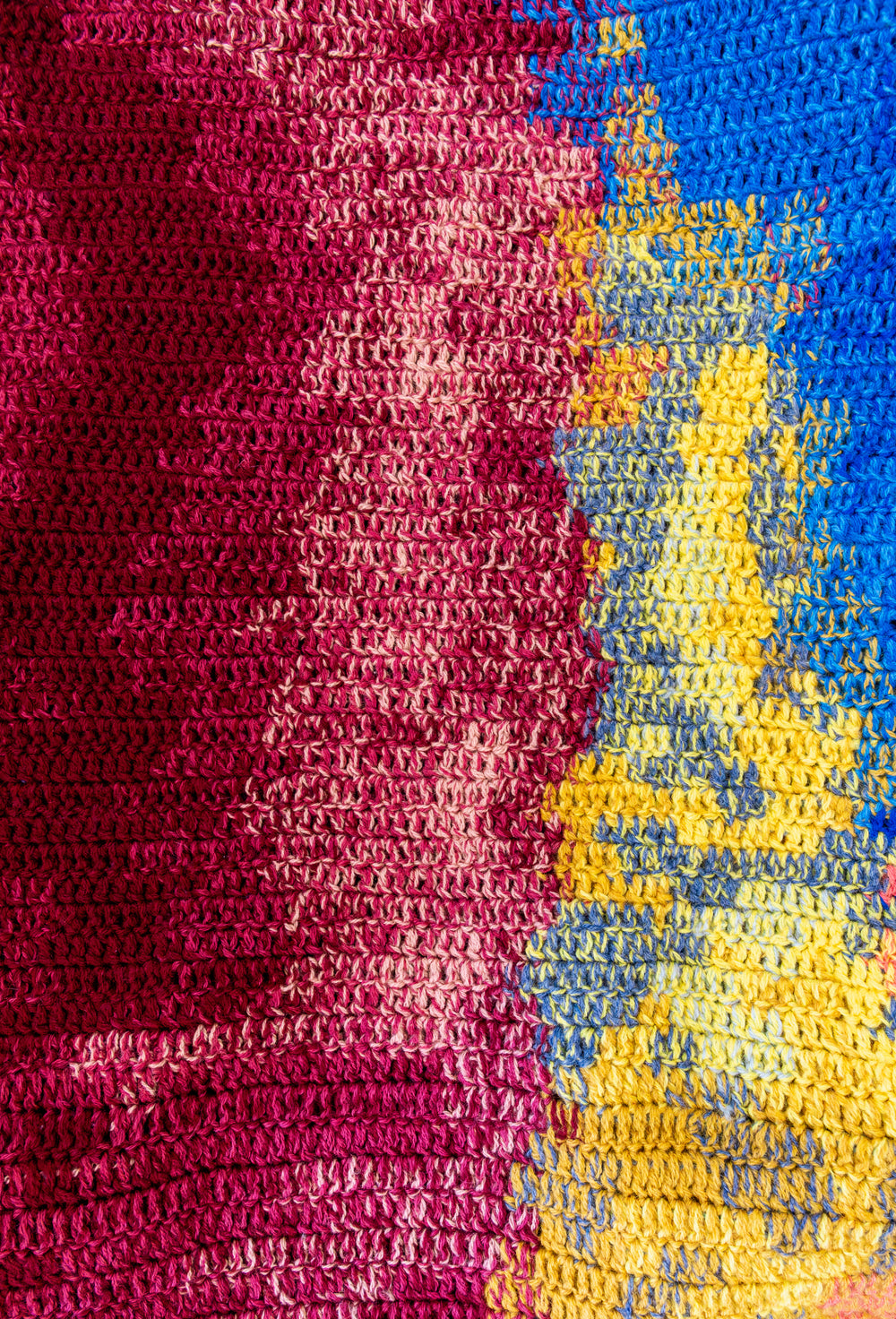 Hebe クロッシェパンツ オーロラ マルチ カシミア