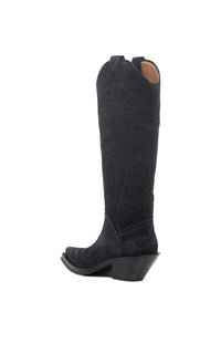 Capitana Boot in Charcoal Suede