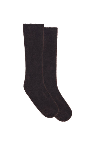 Anima Knit Socks in Chocolate Silk