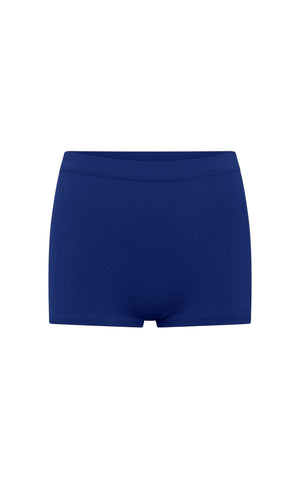 Aris Short in Cobalt Merino Wool