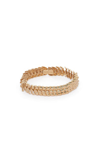Braided Chain Bracelet in 18K Gold
