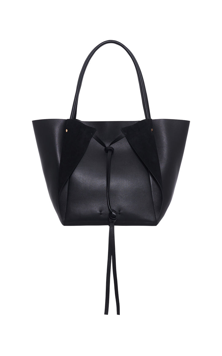 Marija Tote Bag in Black Leather