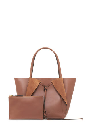 Marija Tote Bag in Cognac Nappa Leather