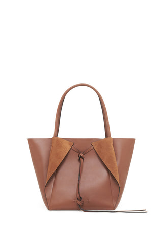 Marija Tote Bag in Cognac Nappa Leather