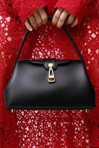 Golda Bag in Black Leather