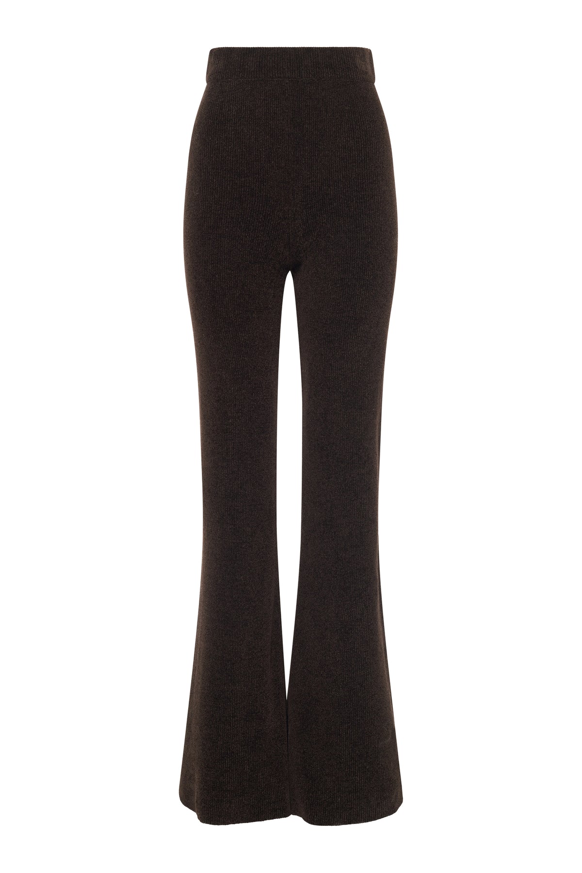 Cypher Knit Pants in Chocolate Silk