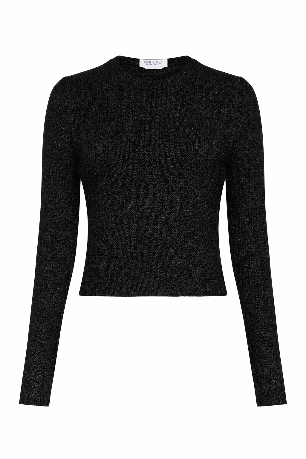 Praedics Knit Sweater in Black Mulberry Silk