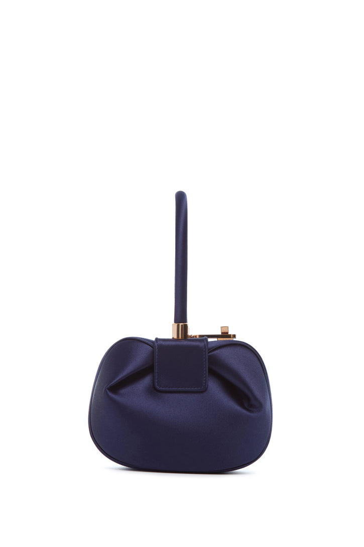 Demi Bag in Sapphire Satin