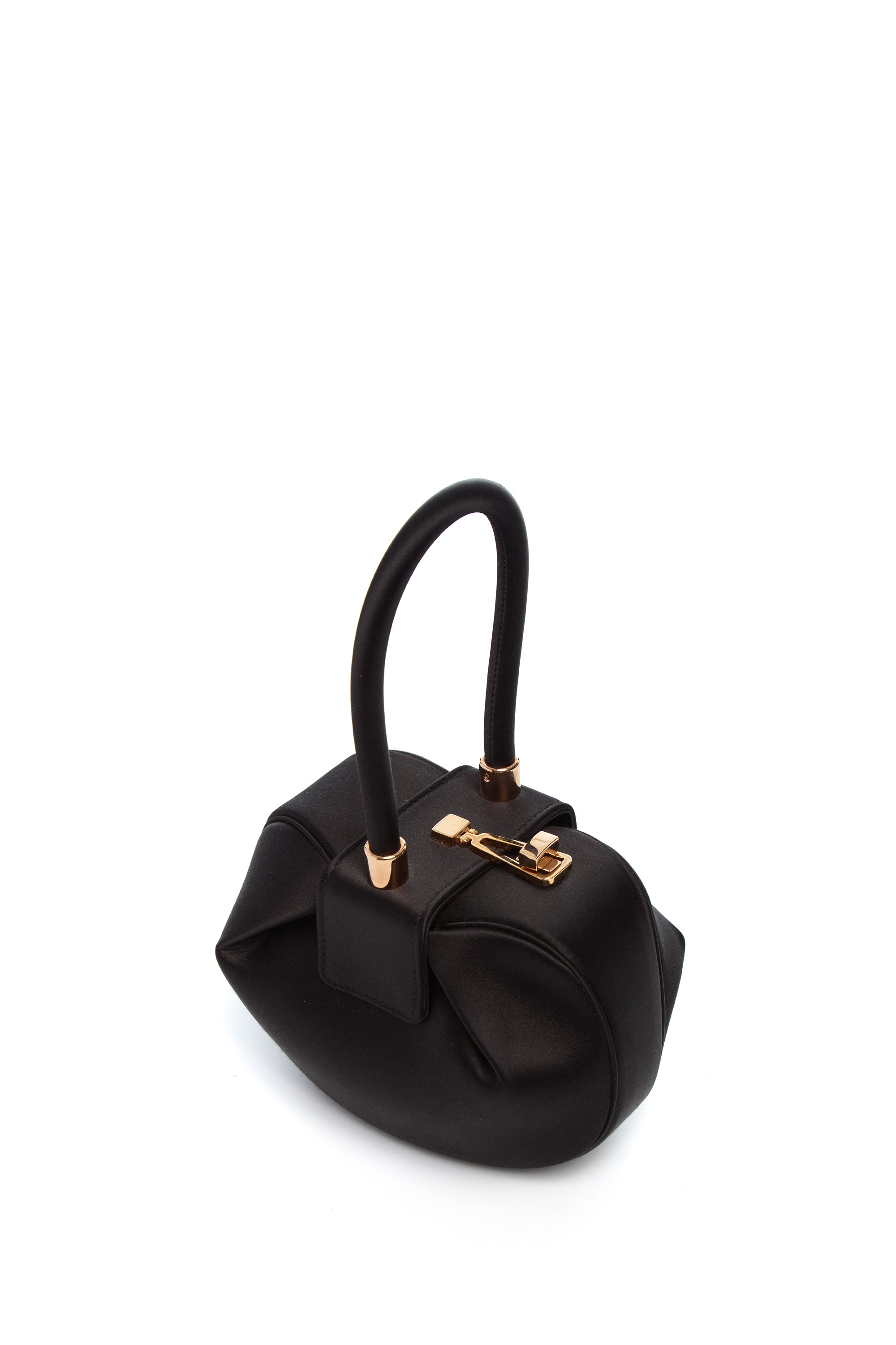 Demi Bag in Black Satin – Gabriela Hearst