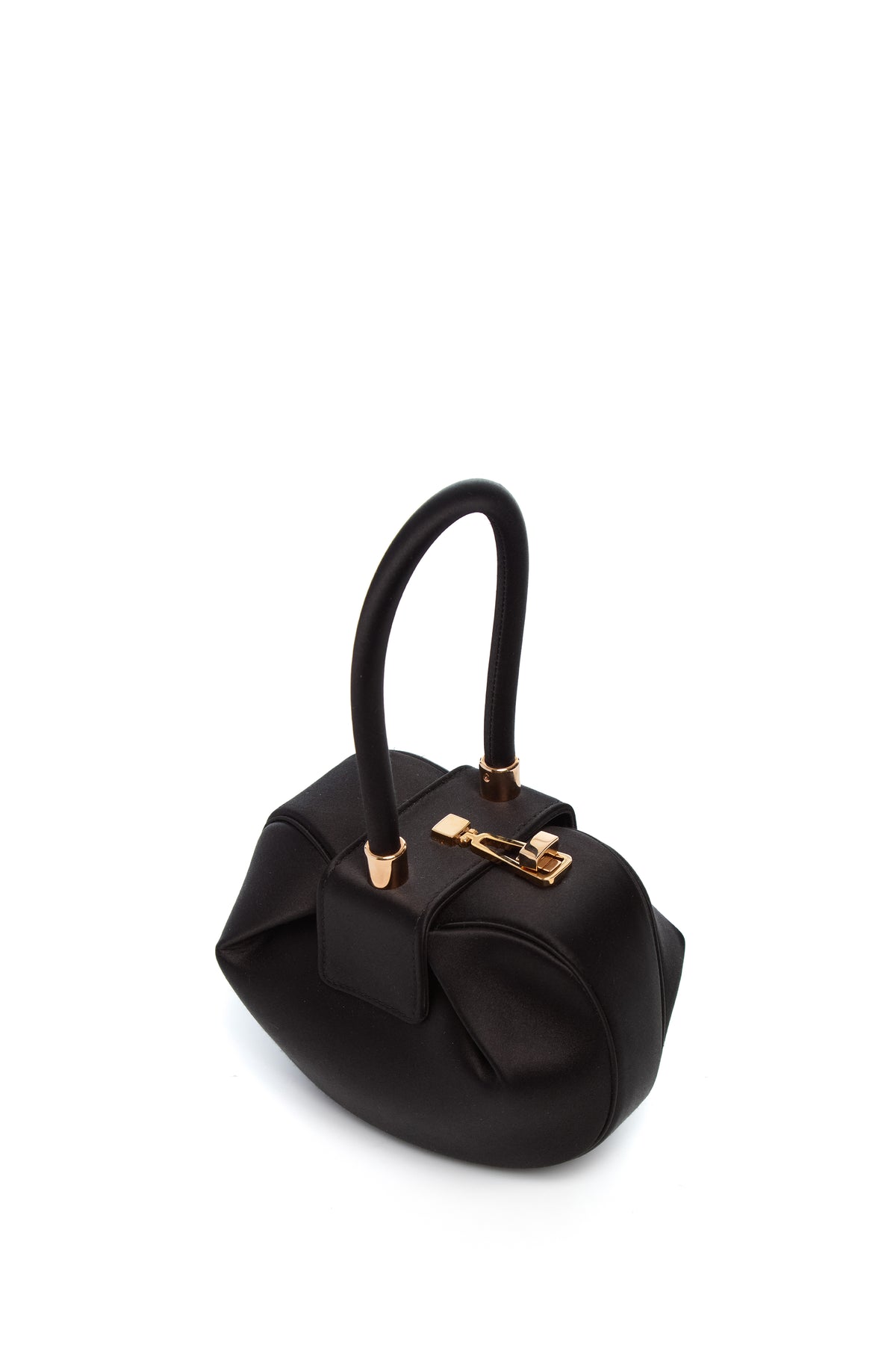 Demi Bag in Black Satin – Gabriela Hearst