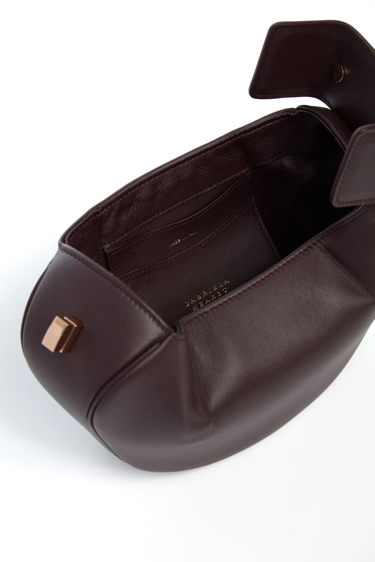 Demi Bag in Bordeaux Nappa Leather