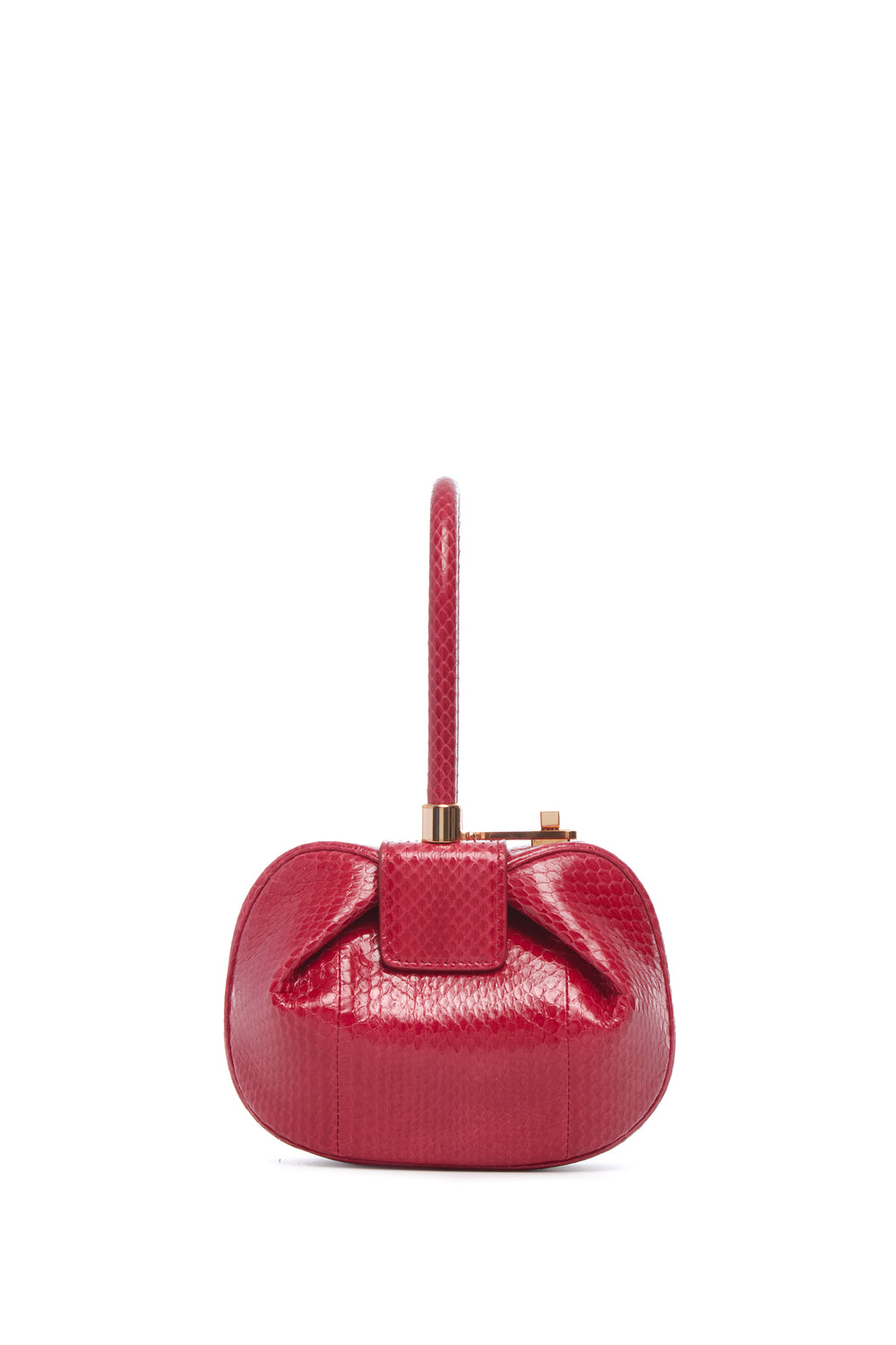 Demi Bag in Red Snakeskin
