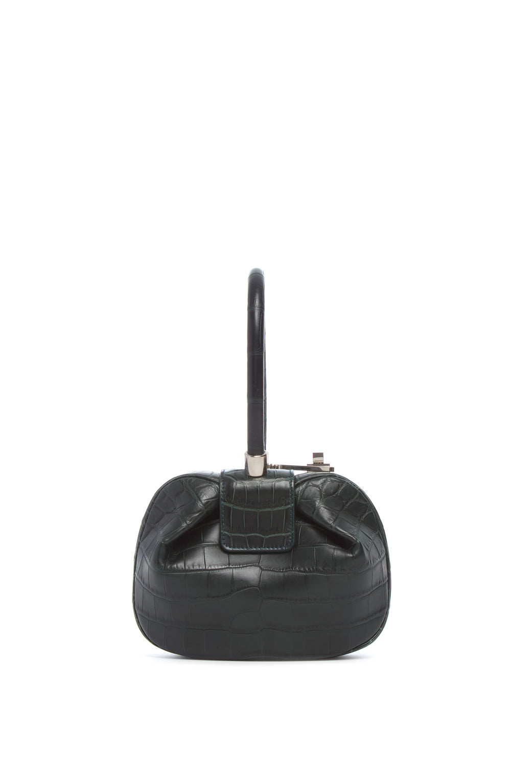 Demi Bag in Green Crocodile Leather