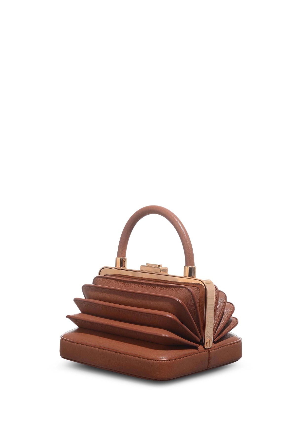Diana Bag in Cognac Nappa Leather