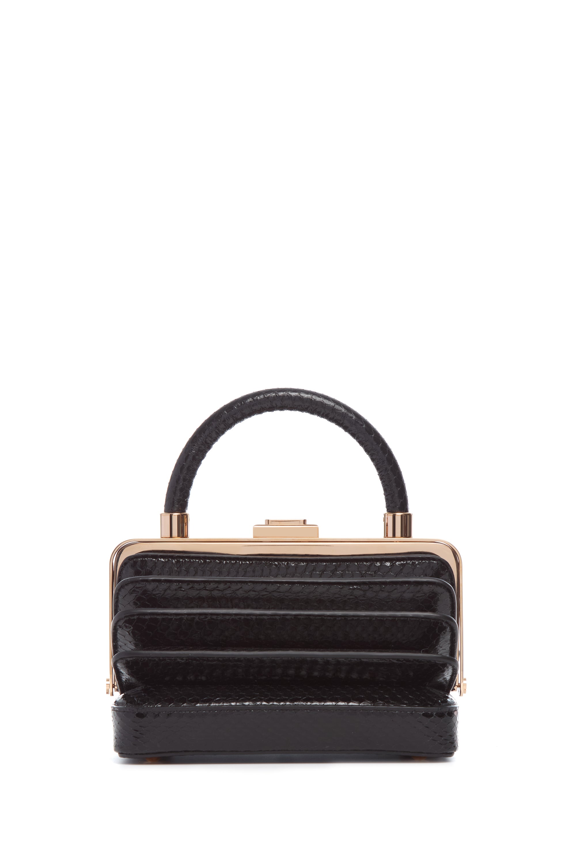 Diana パーティーバッグ Diana Bag Black Snakeskin | Gabriela Hearst