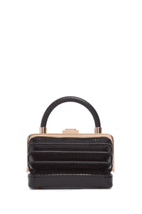 Diana Bag in Black Snakeskin