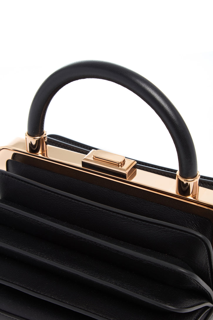 Diana Bag in Black Nappa Leather