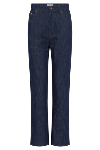 Elara Cropped Jean in Recycled Cotton Denim