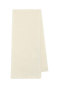 Eunoia Knit Scarf in Ivory Silk