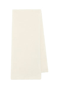 Eunoia Knit Scarf in Ivory Silk